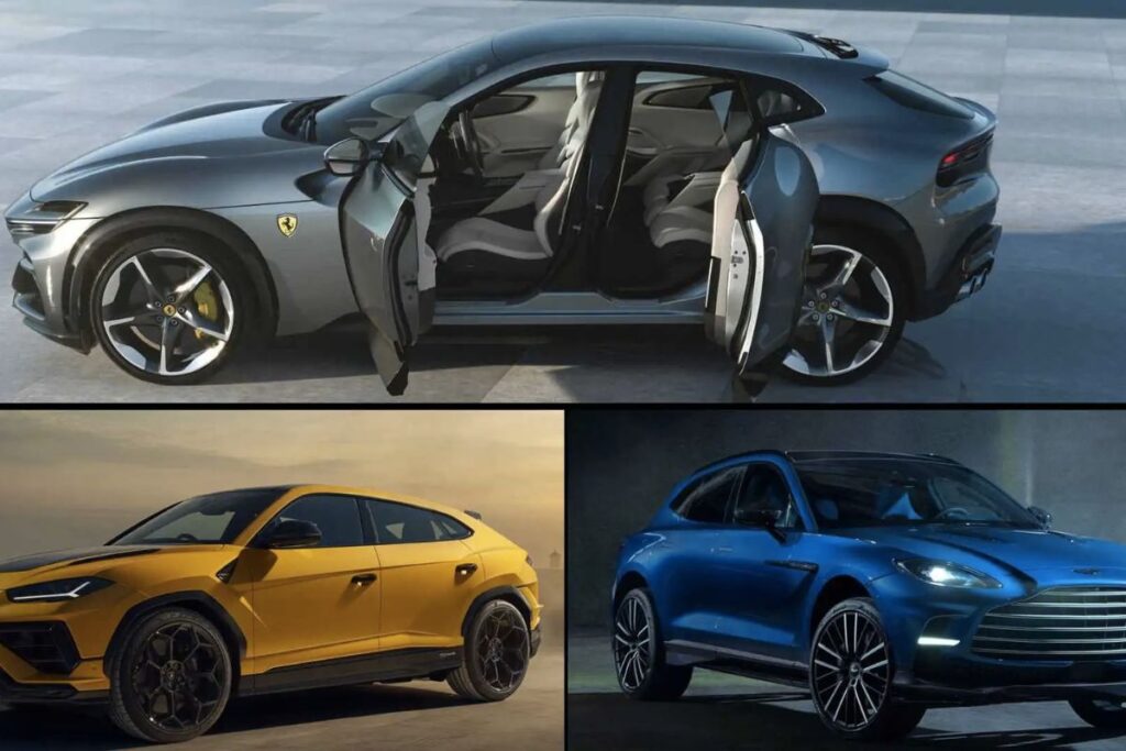 Ferrari Purosangue vs Lamborghini Urus Performante vs Aston Martin DBX