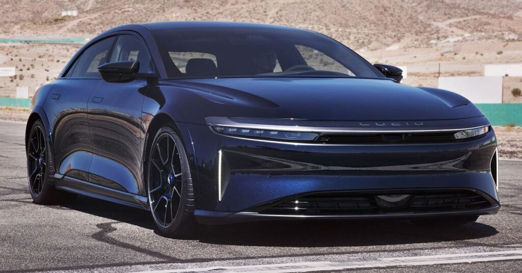 Lucid Air Sapphire Price in India