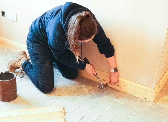Install a Skirting Board