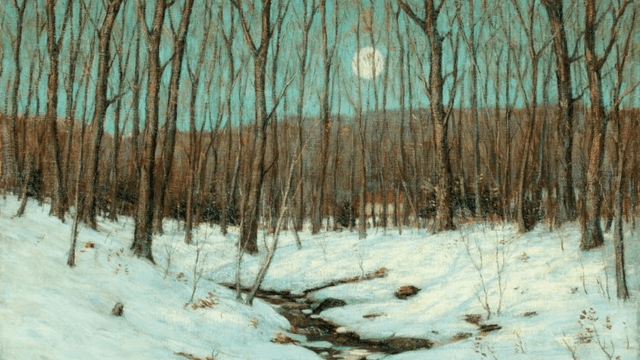 Clark Greenwood Voorhees' December Moonrise